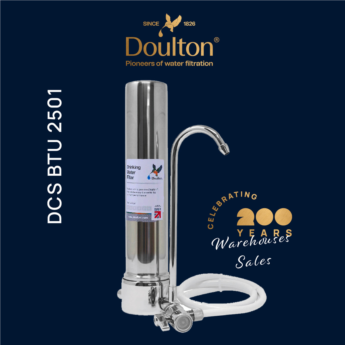 Doulton® DCS BTU (2501) Biotect Ultra Water Filter Purifier System