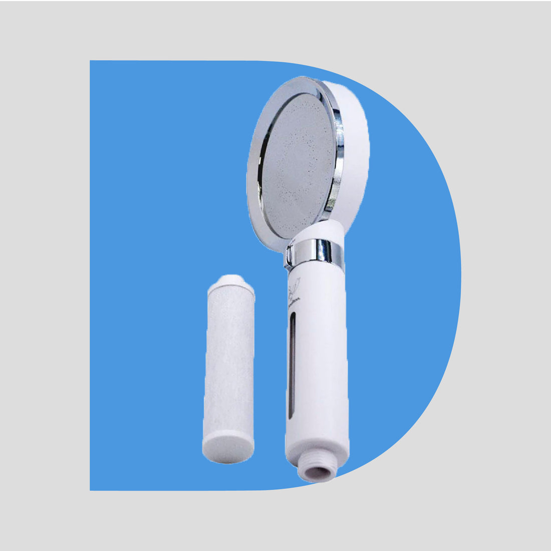 Doulton® Filtered Water Shower Head – Chlorine & Sediment Reduction | Dual Filtration Shower Head