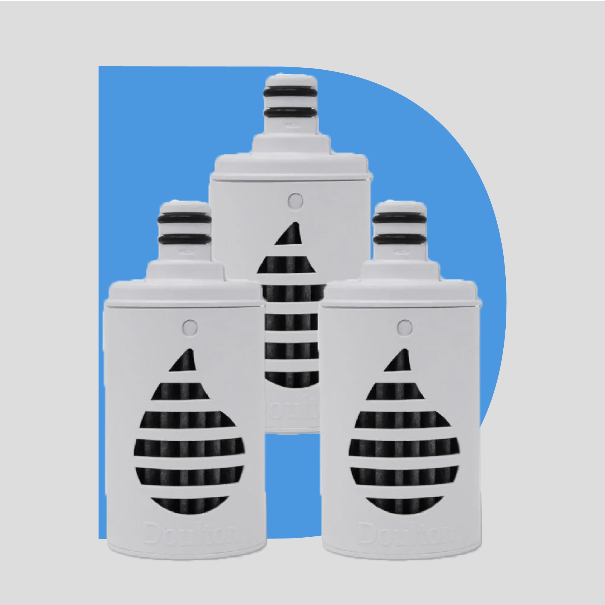 Doulton® Taste Bottle Refill Cartridge – 3PCS Value Pack - Removes Chlorine, Bacteria,Lead & Sediments