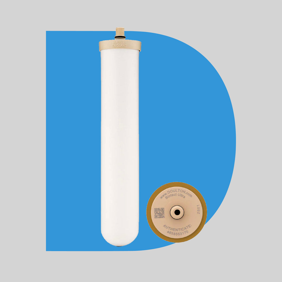 Doulton® Kingfisher Biotect Ultra 2501 NSF Under Counter Water Filter System | Quick Change