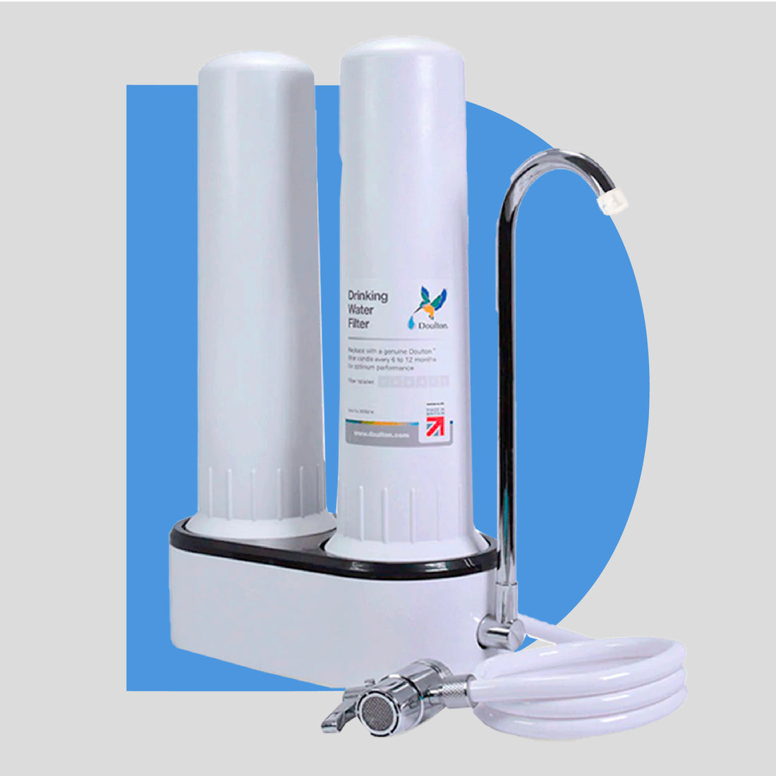 Doulton DCP2 FRC (9B04) Fluoride Reduction + BTU (2501) Biotect Ultra Water Filter Purifier System