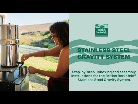 Doulton® Portable Stainless Steel Gravity USC (8674) Ultra Sterasyl Water Filter Purifier System