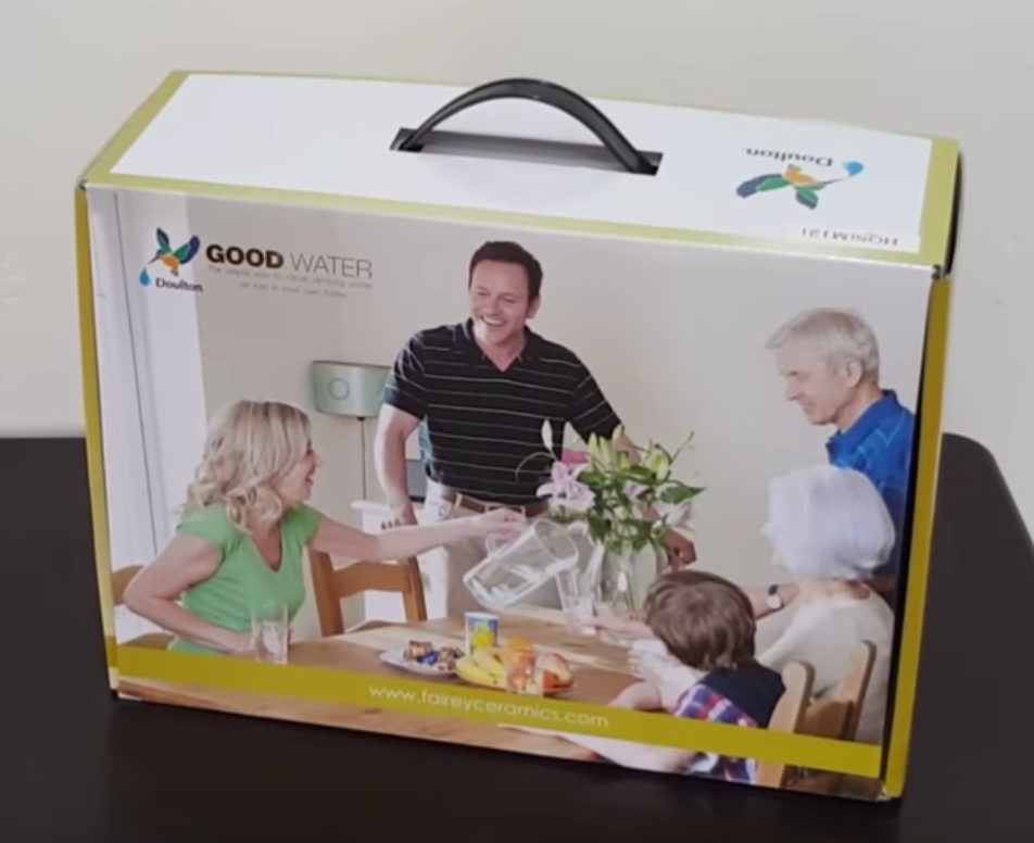 unboxing: Doulton HQS Biotect Ultra stainless steel counter top system