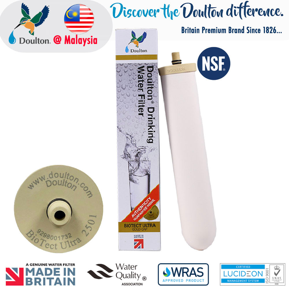 unboxing: Doulton BioTecT Ultra 2501 (NSF) Ceramic Drinking Water Filter Candle