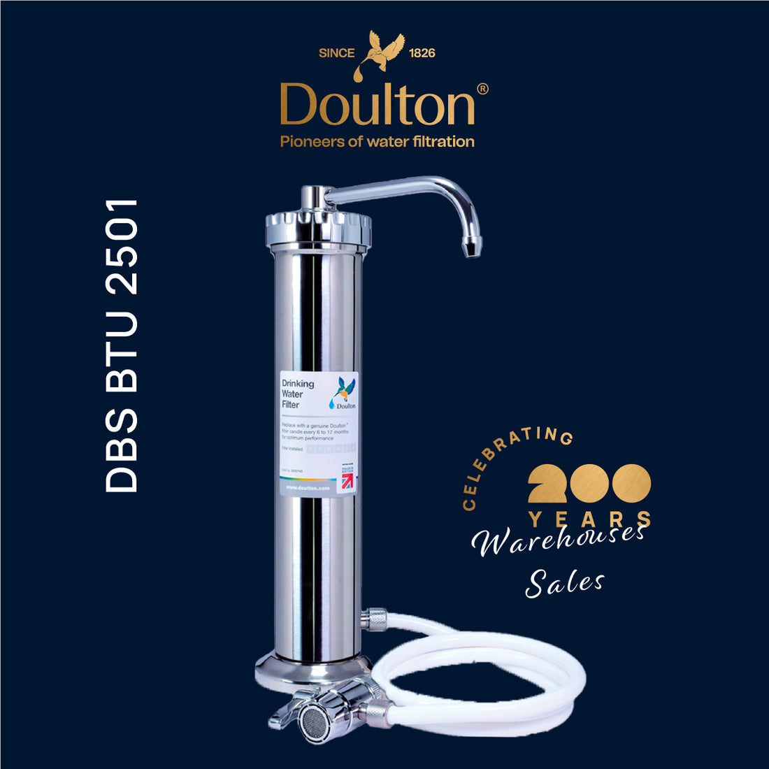 Doulton® DBS BTU (2501) Biotect Ultra Water Filter Purifier System