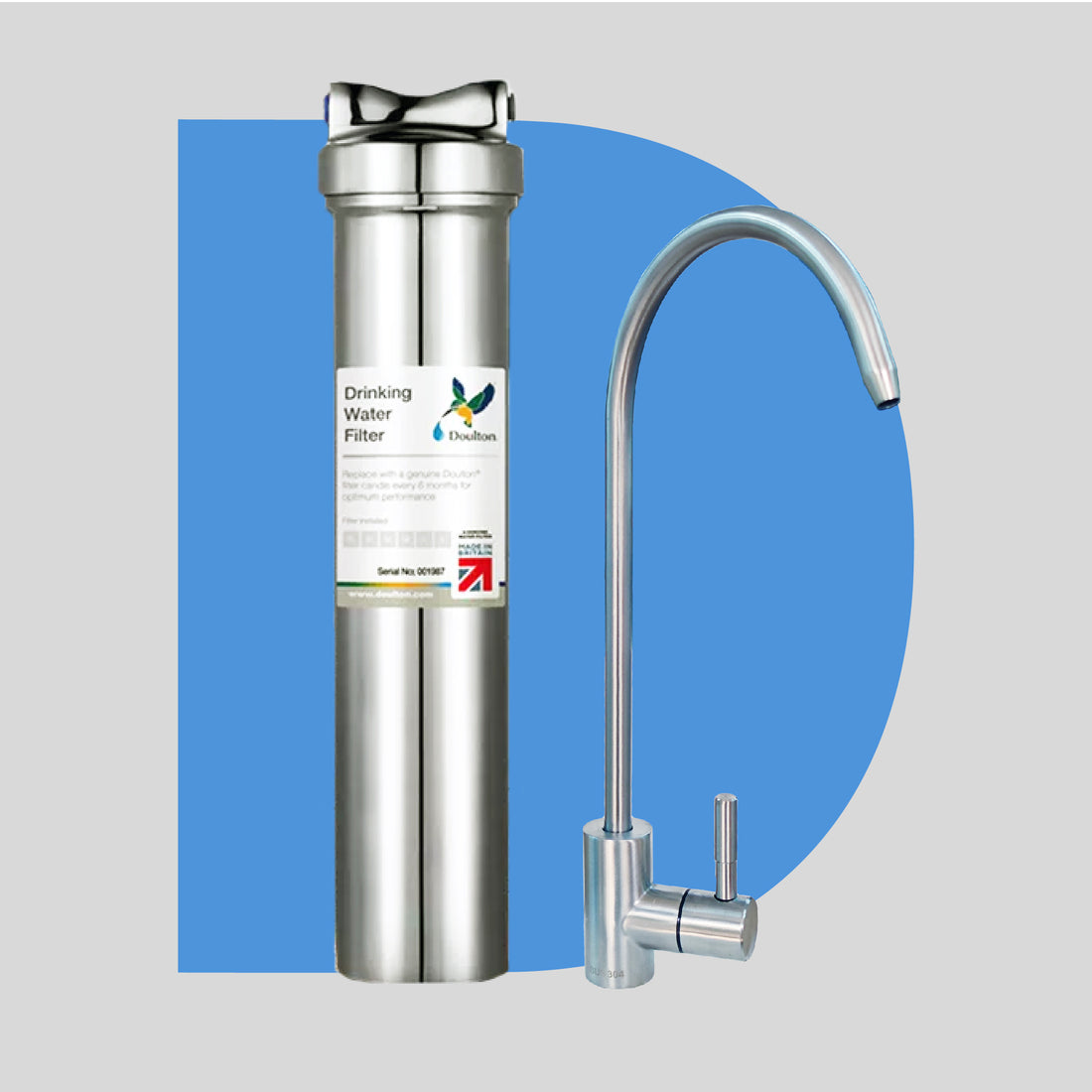 [FREE INSTALLATION]Doulton® DIS BTU (2501) Biotect Ultra Water Filter Purifier System