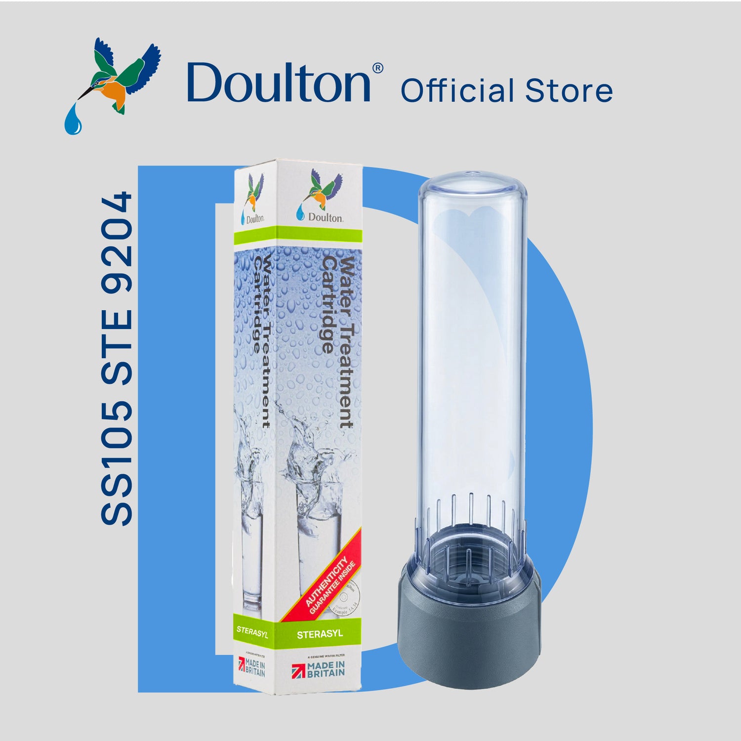 Doulton® Sterasyl (STE 9204) Water Filter Cartridge - Anti Bacterial &amp; Removes Sediment &amp; Rust
