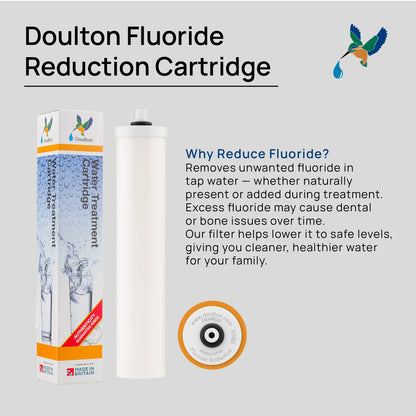 Doulton® Fluoride Reduction (FRC 9B04) Water Treatment Cartridge – Remove Fluoride, Arsenic &amp; Heavy Metal
