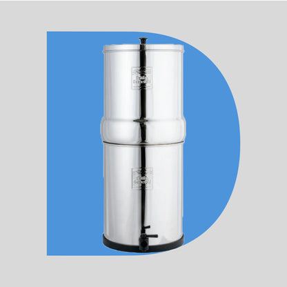 Doulton® Portable Stainless Steel Gravity USC (8674) Ultra Sterasyl Water Filter Purifier System