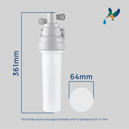 Doulton® Kingfisher Biotect Ultra 2501 NSF Under Counter Water Filter System | Quick Change