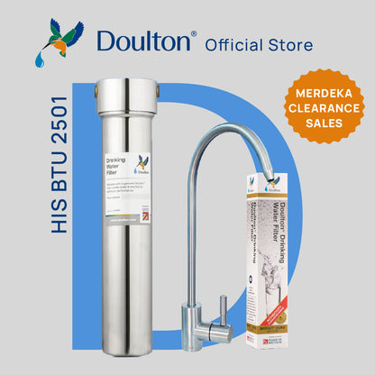 [Free Installation]Doulton® HIS BTU (2501) Biotect Ultra Water Filter Purifier System with Deluxe Faucet