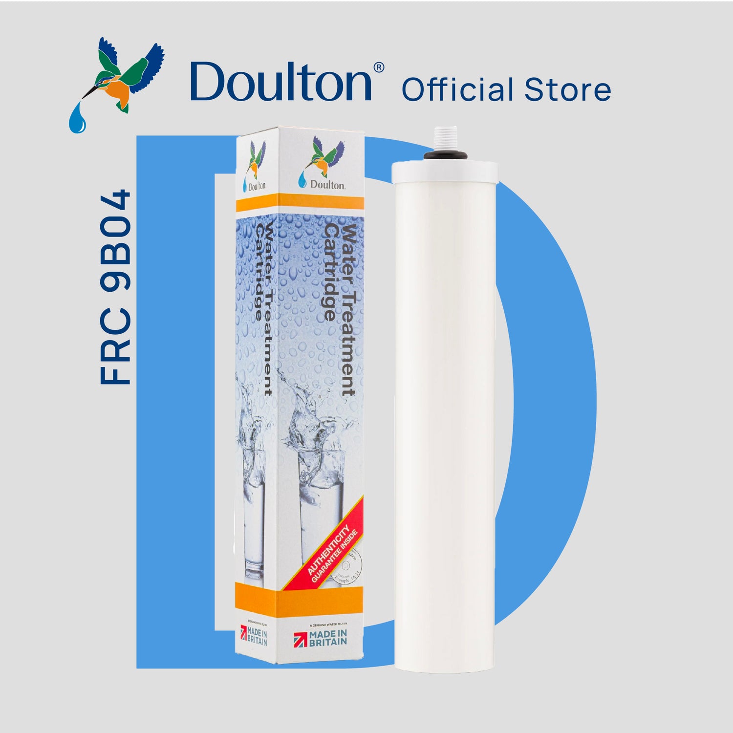 [Free Installation] Doulton® 2X QT Ecofast FRC (9B04) BTU (2501/2504) Fluoride Reduction + Biotect Ultra Water Filter Purifier System