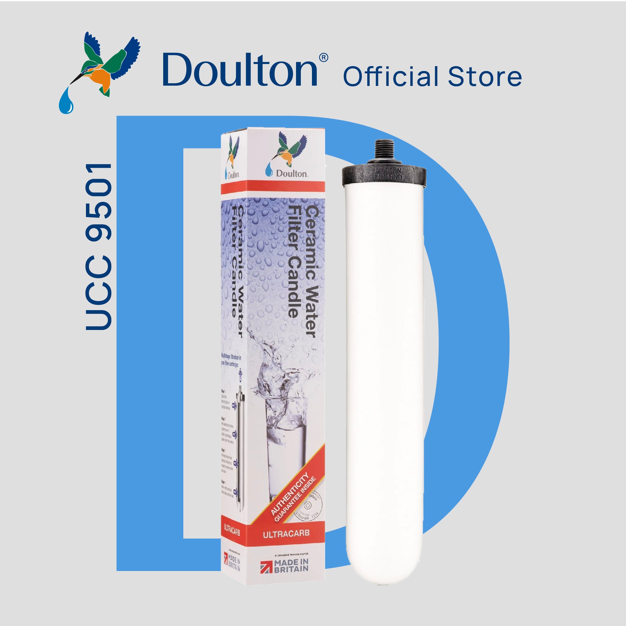 Doulton® HIP UCC (9504/9501) Ultracarb Water Filter Purifier System