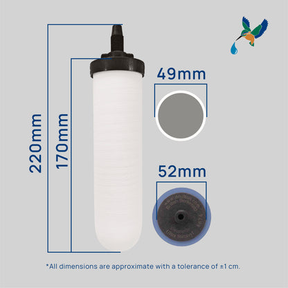 (2PC) Doulton® Ultra Sterasyl (USC 8674) Drinking Water Filter Cartridge