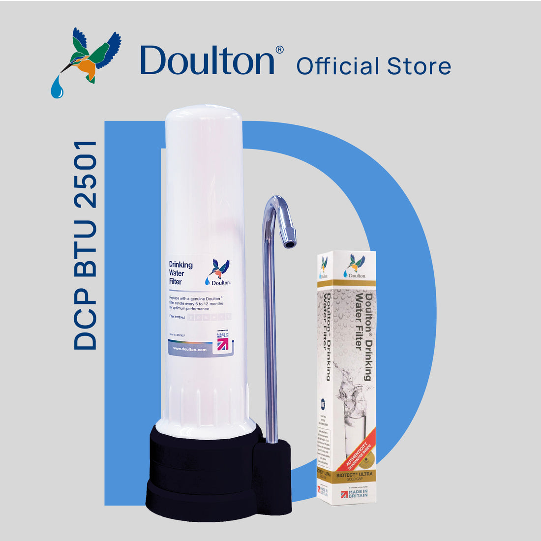 Doulton® DCP BTU (2501) Biotect Ultra Water Filter Purifier System