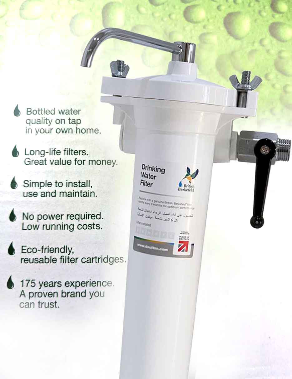 British Berkefeld HBA MKII - Doulton Water Purifier, Sole Distributor (MY) - Britain Premium Brand Since 1826