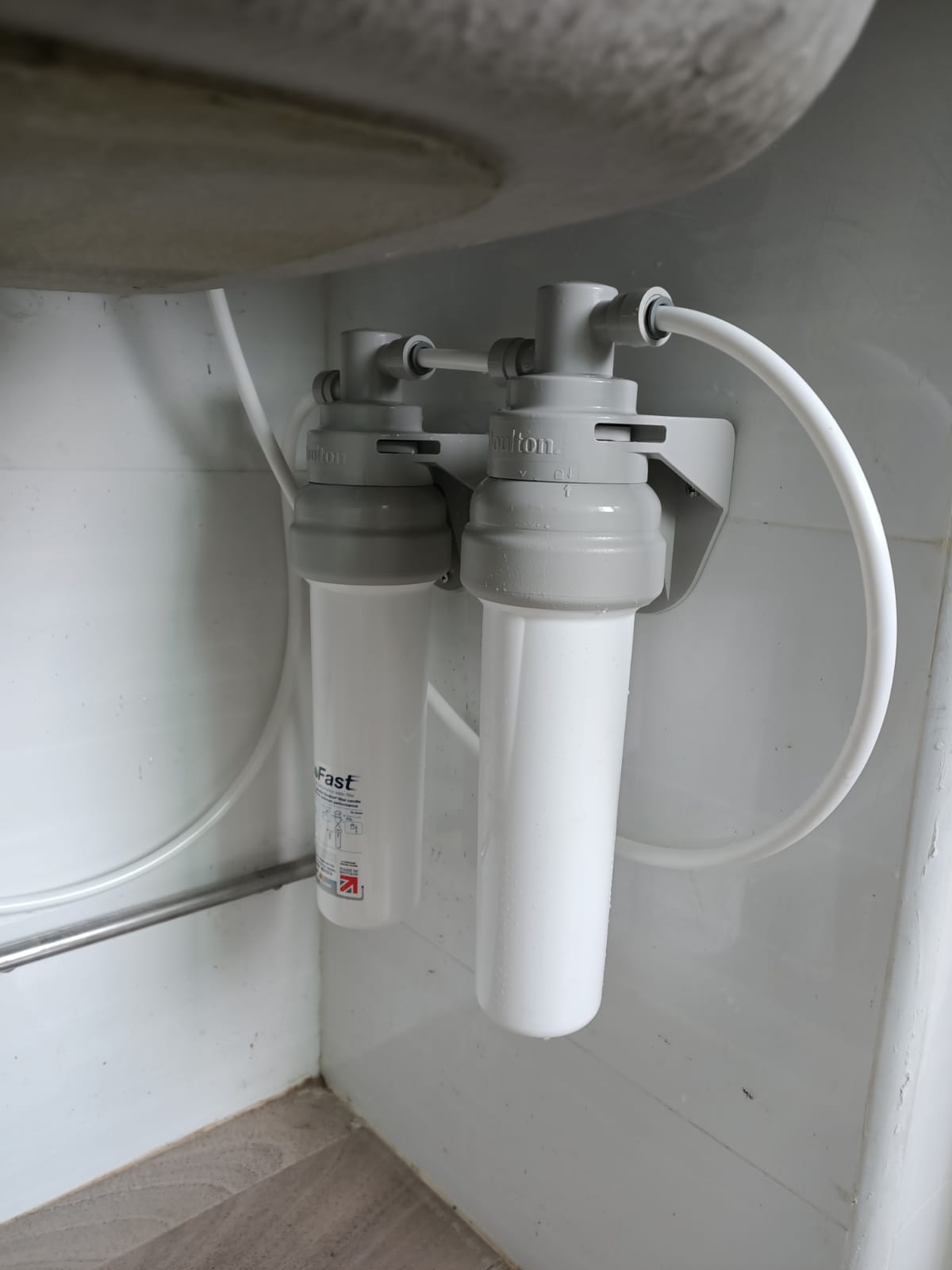 Doulton QT 2X Double Ecofast BTU 2501 (NSF) [Under Counter Water Filtration System] - Doulton Water Purifier, Sole Distributor (MY) - Britain Premium Brand Since 1826