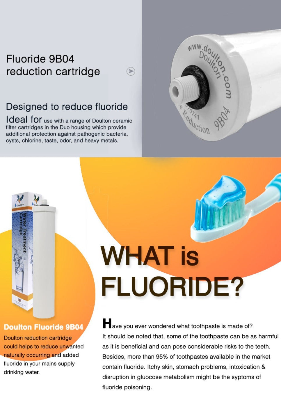 Doulton HIS + DIS with Fluoride Removal &amp; Biotect Ultra  Drinking Water Purifier System - Doulton Water Purifier, Sole Distributor (MY) - Britain Premium Brand Since 1826