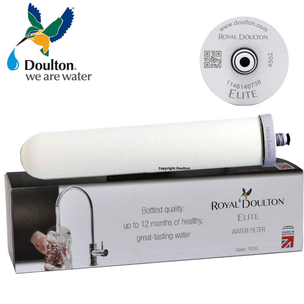 ROYAL Doulton ELITE 4502 Ceramic Water Filter Candle M14 Short Thread Mount Candle - Doulton Water Purifier, Sole Distributor (MY) - Britain Premium Brand Since 1826
