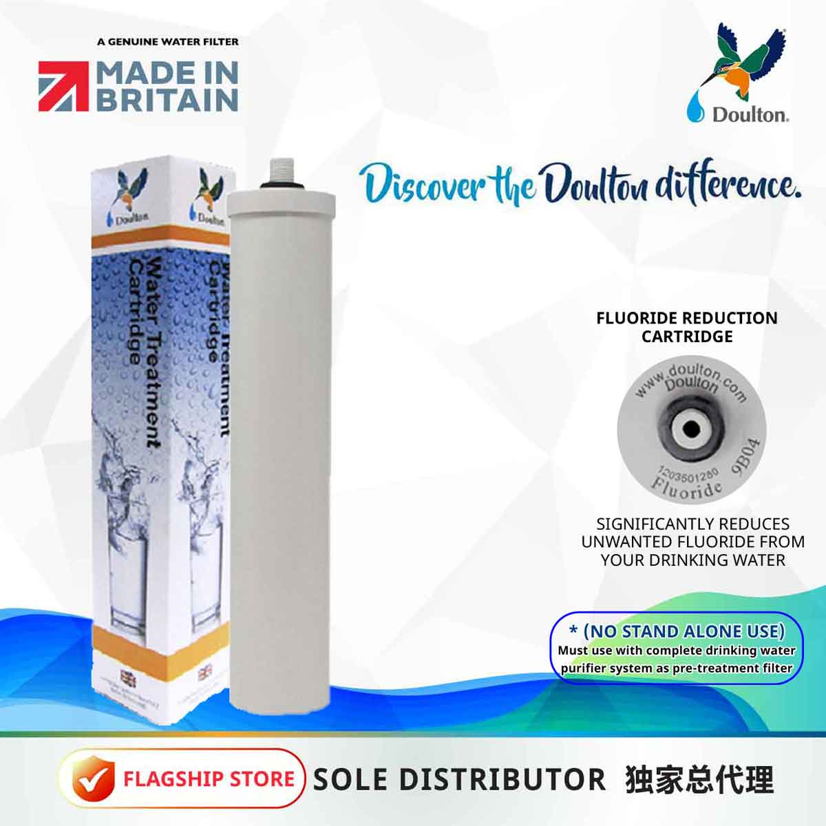 Doulton DCP2+FRC+BTU - Doulton Water Purifier, Sole Distributor (MY) - Britain Premium Brand Since 1826