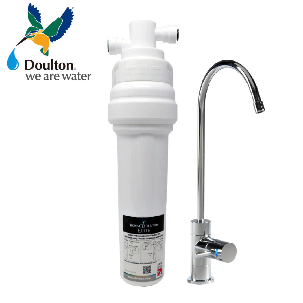 Royal Doulton Elite Prestigious Advanced Drinking Water Purifier Complete System (Undercounter) - Doulton Water Purifier, Sole Distributor (MY) - Britain Premium Brand Since 1826