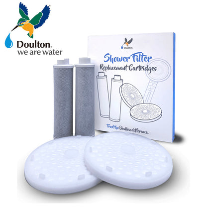 Refill - Showerhead Filter - Twin pack! - Doulton Water Purifier, Sole Distributor (MY) - Britain Premium Brand Since 1826